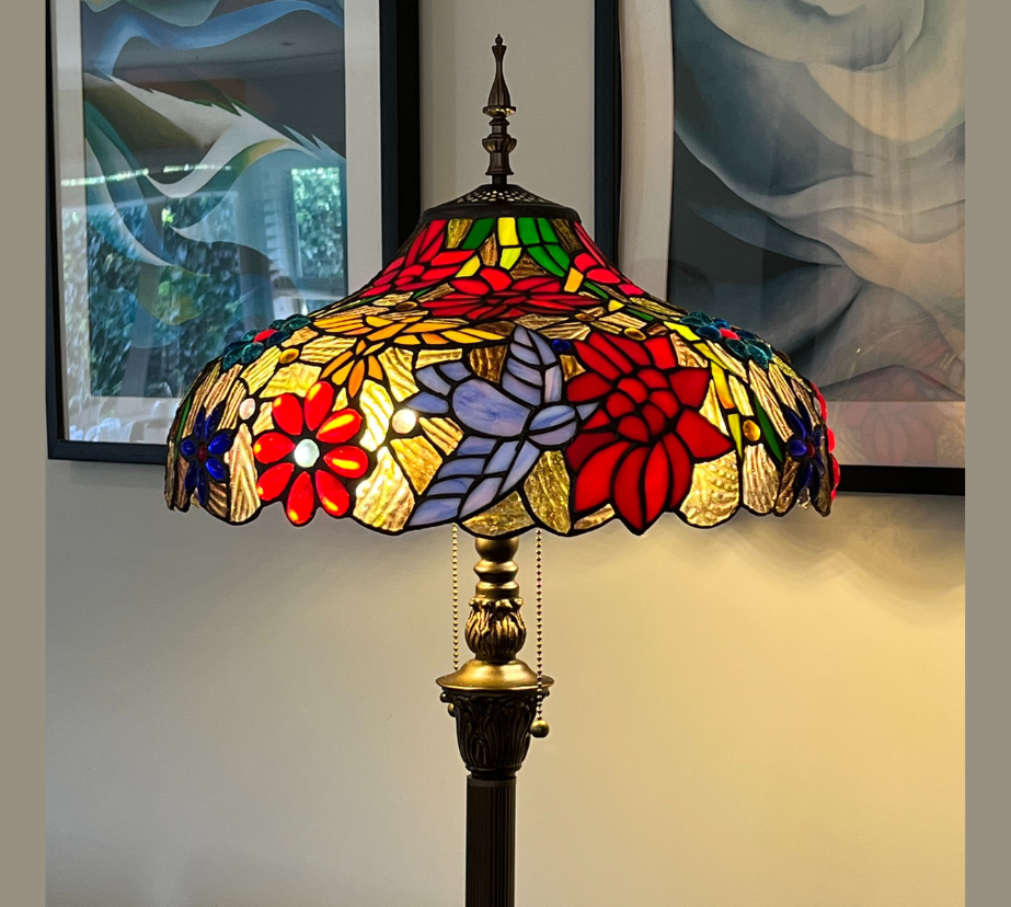 Tiffany Floor Lamp (16111)