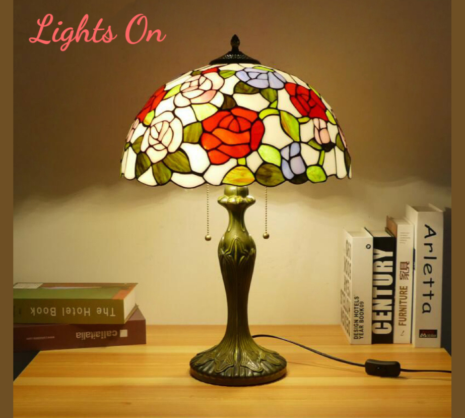 Tiffany Table Lamp 40cm Shade (15018)