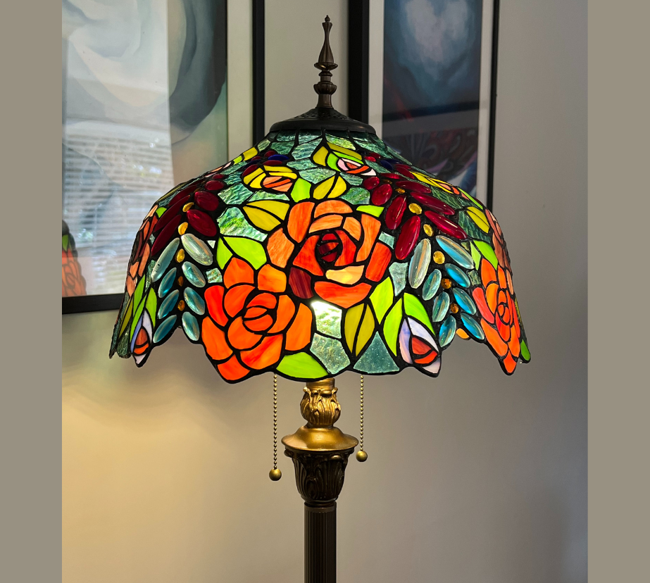 Tiffany Floor Lamp (16112)