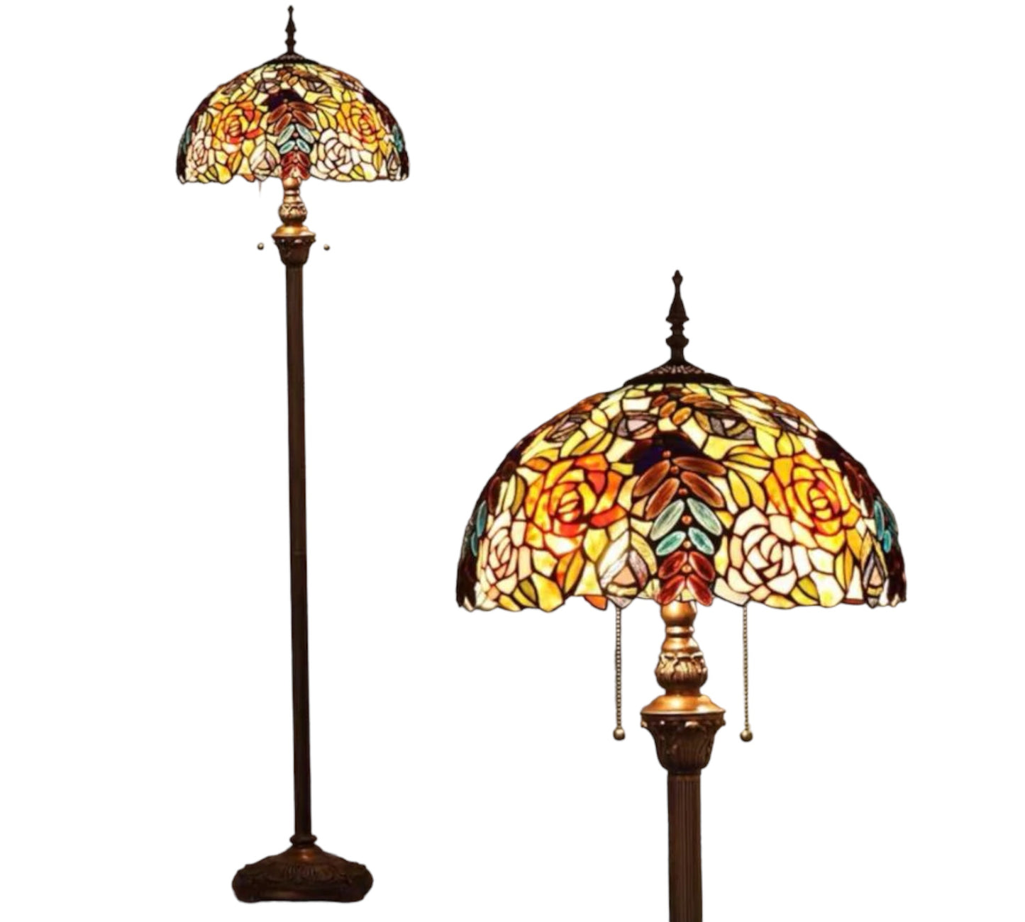 Tiffany Floor Lamp (16071)