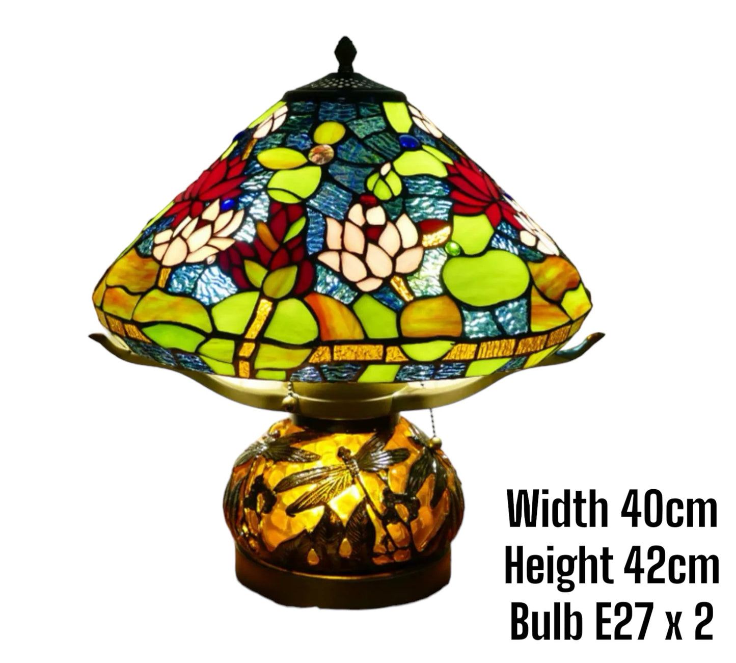 Tiffany Table Lamp 40cm Shade (15062)