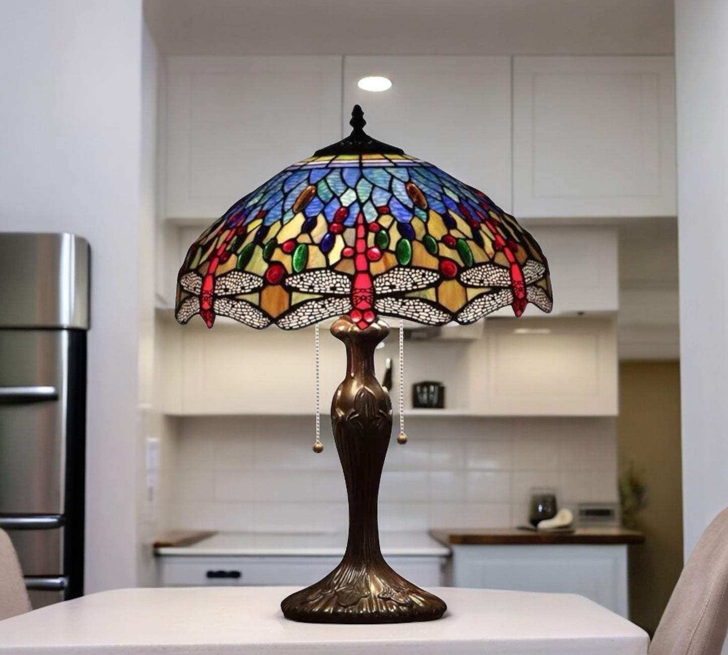 Tiffany Table Lamp 40cm Shade (15029)