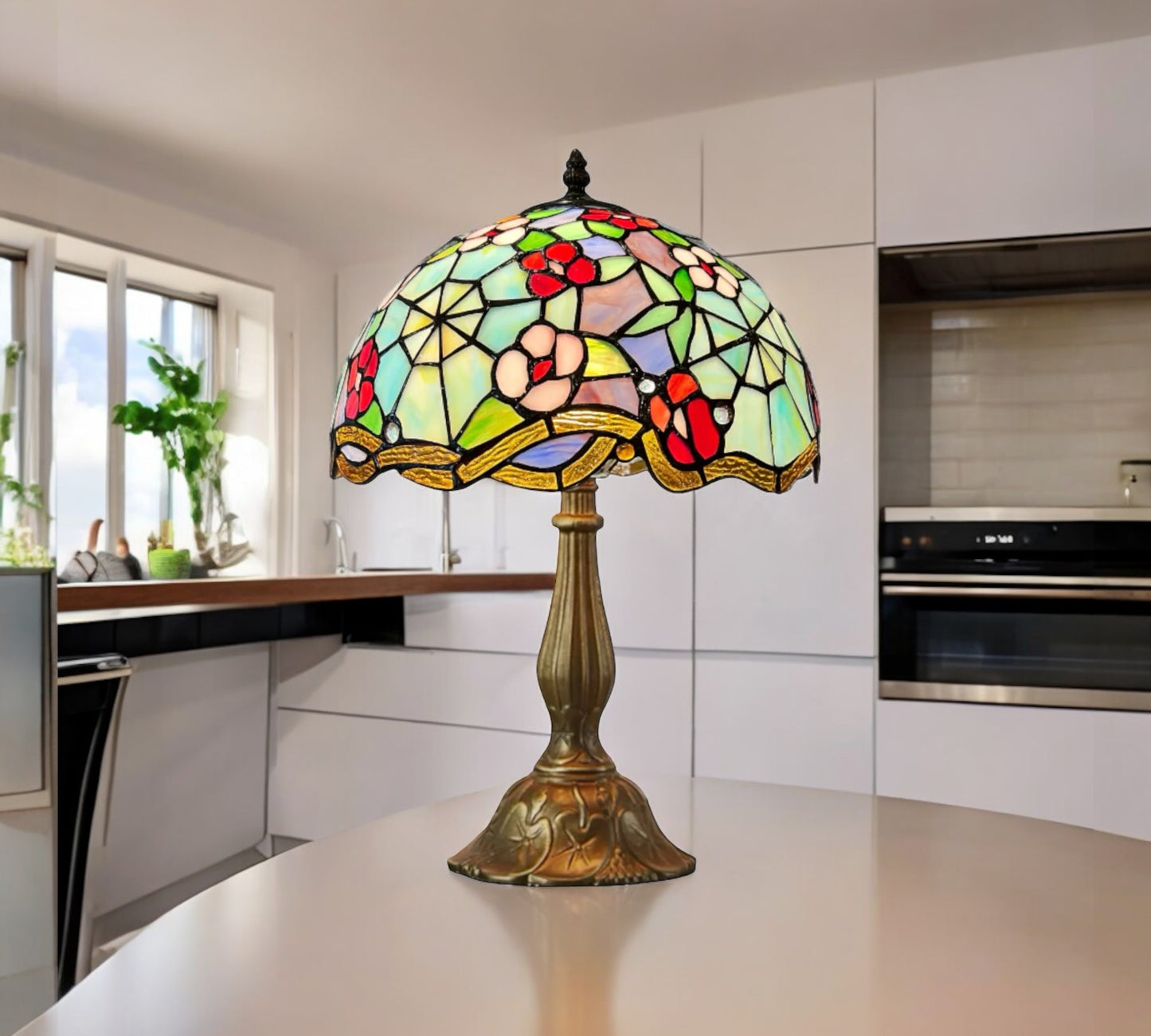 Tiffany Table Lamp (12008)