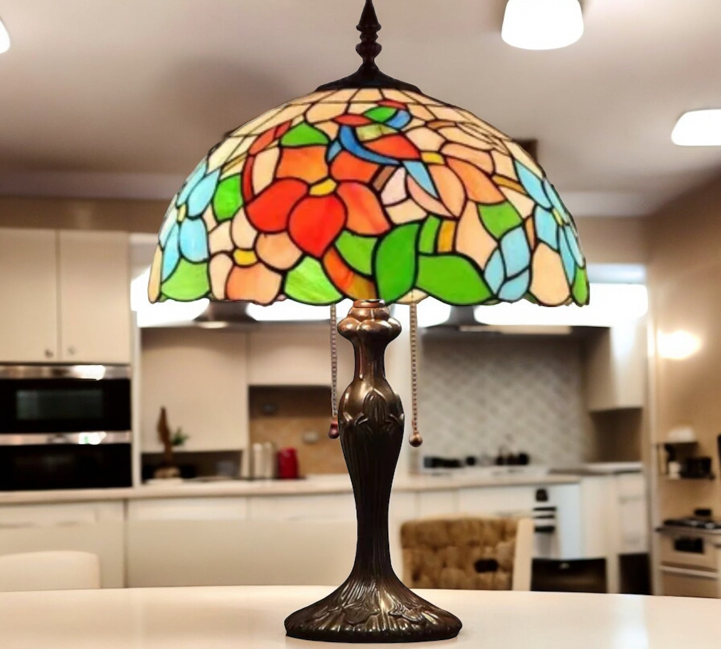 Tiffany Table Lamp 40cm Shade (16027T)