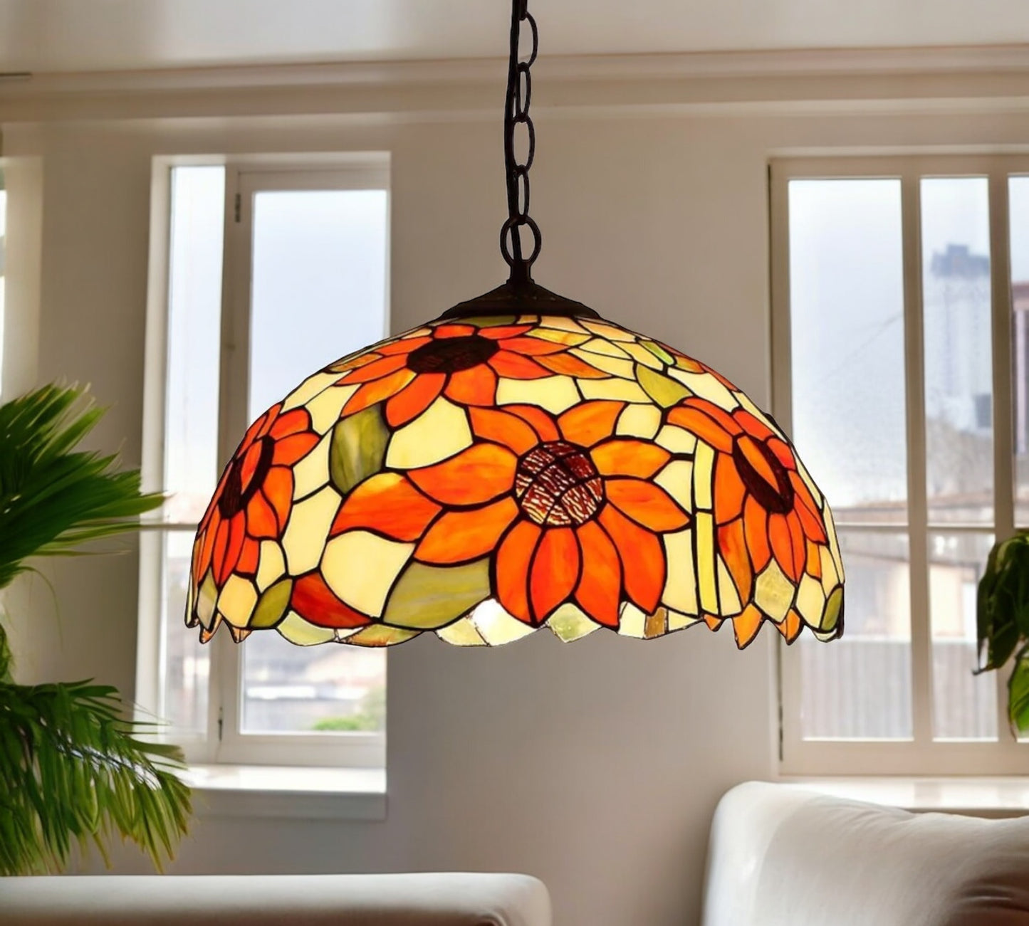 Tiffany Pendant Lamp 40cm shade (16068C)