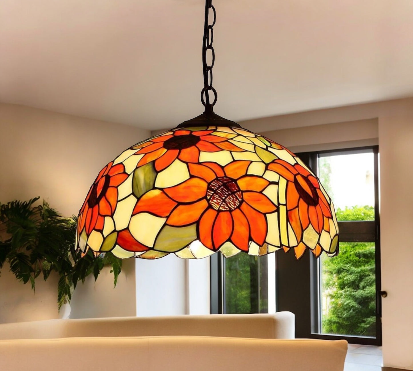 Tiffany Pendant Lamp 40cm shade (16068C)