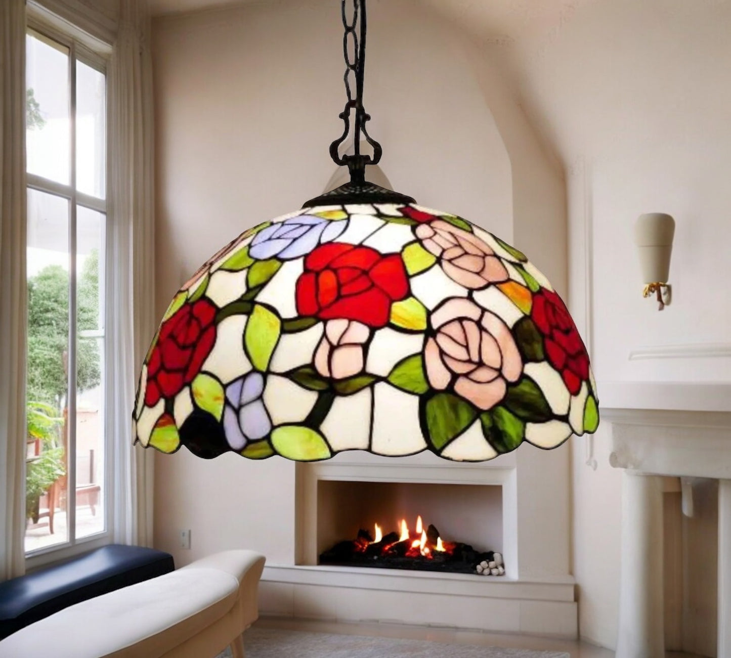 Tiffany Pendant Lamp 40cm shade (16018C)