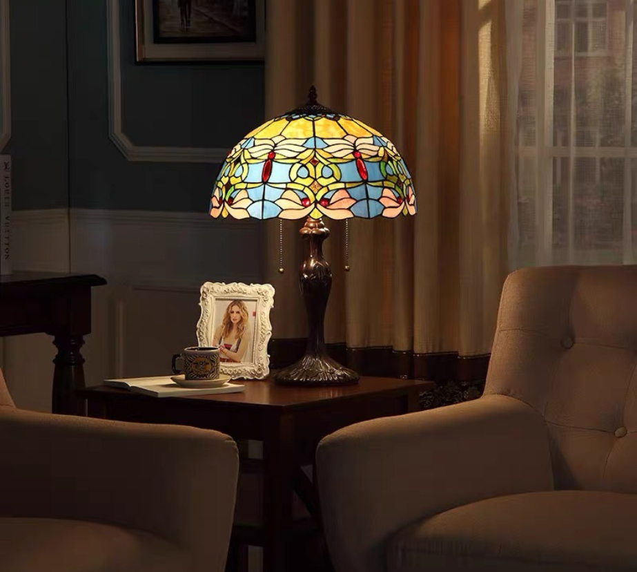 Tiffany Table Lamp 40cm Shade (15021)