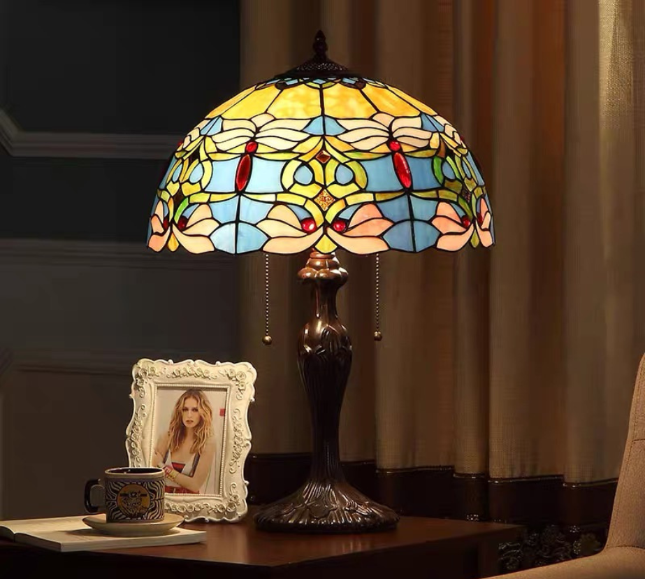 Tiffany Table Lamp 40cm Shade (15021)