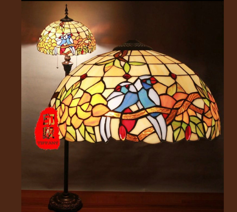 Tiffany Floor Lamp (16056)