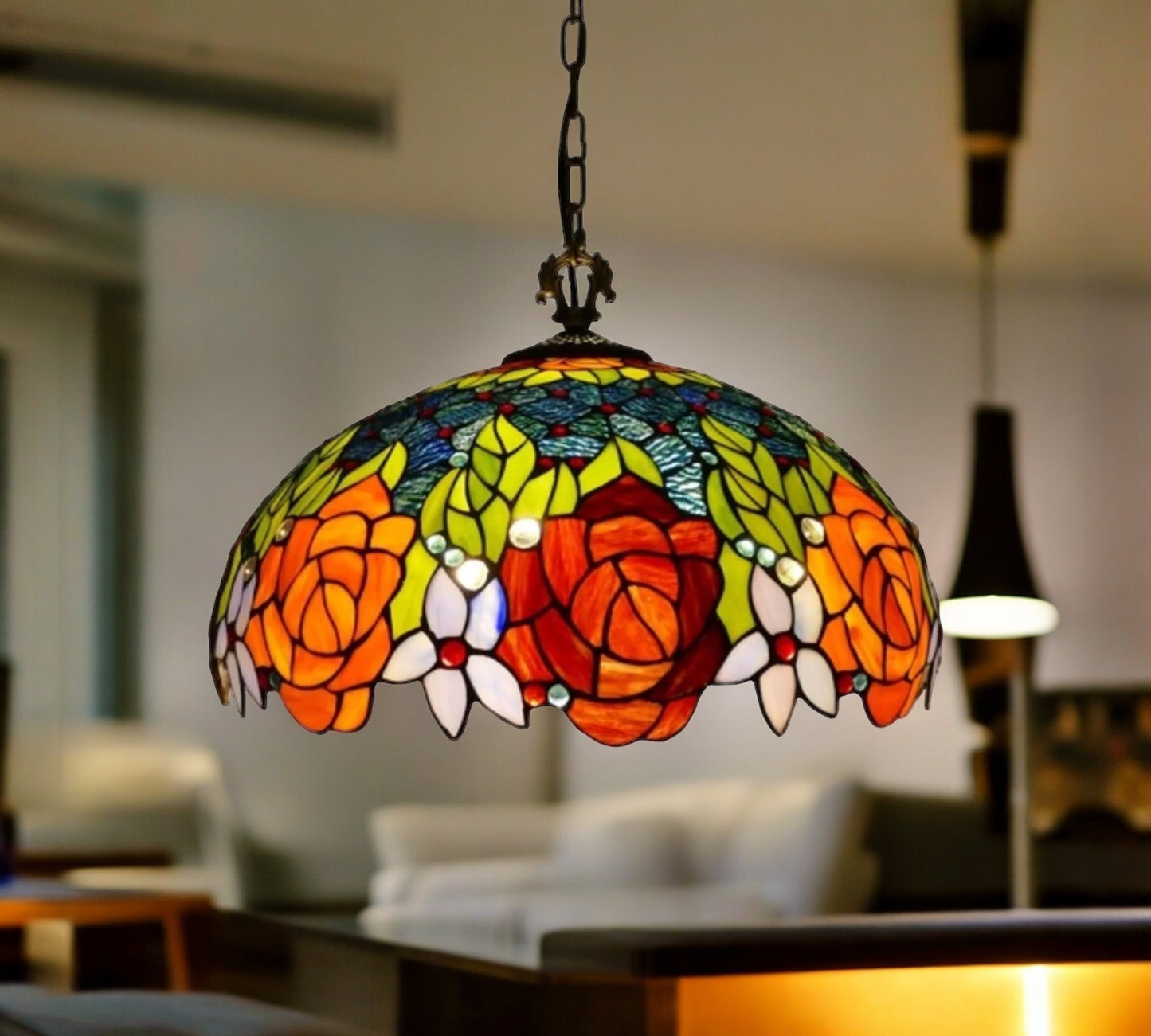 Tiffany Pendant Lamp 40cm shade (16113C)