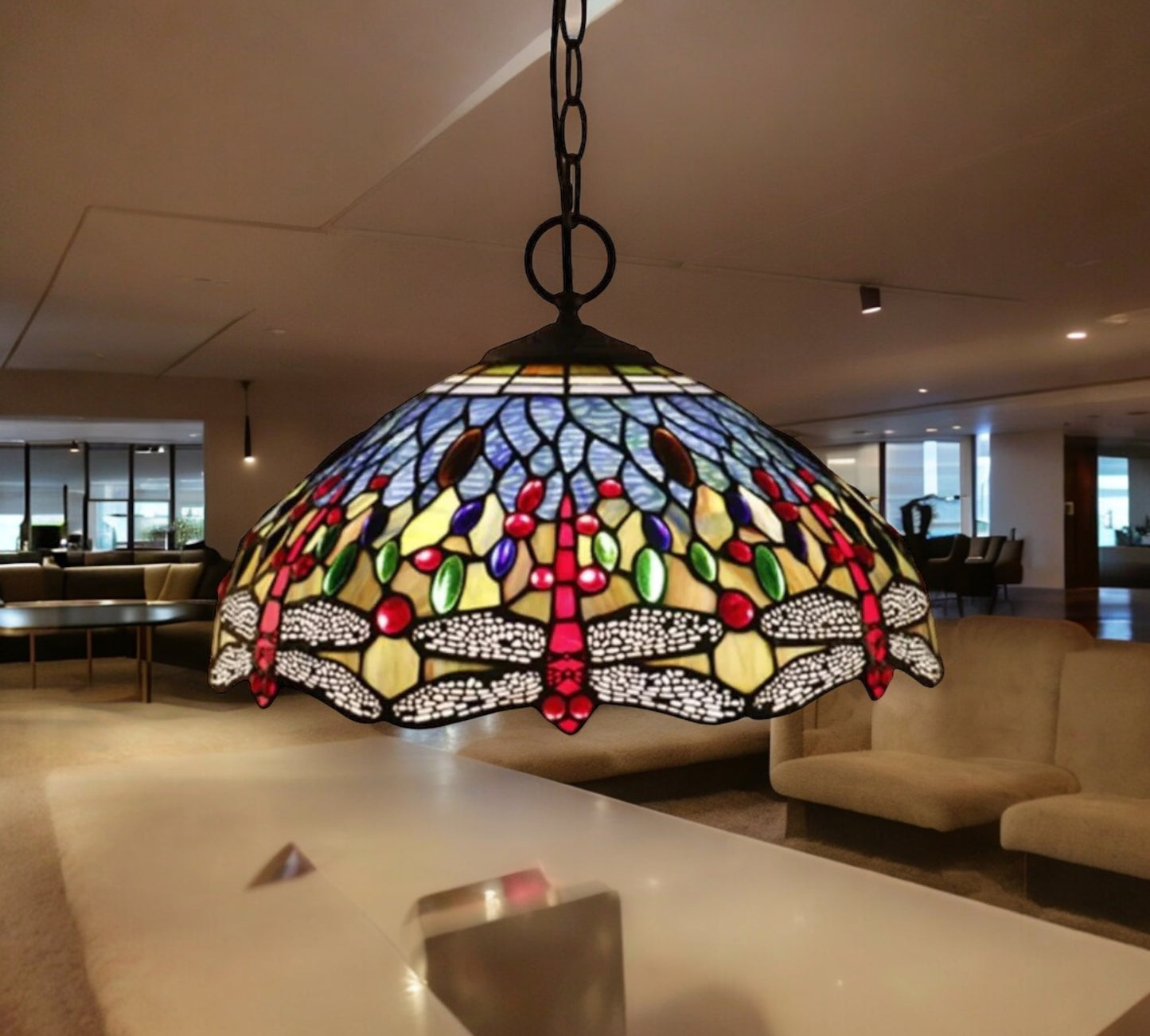 Tiffany Pendant Lamp 40cm shade (16031C)