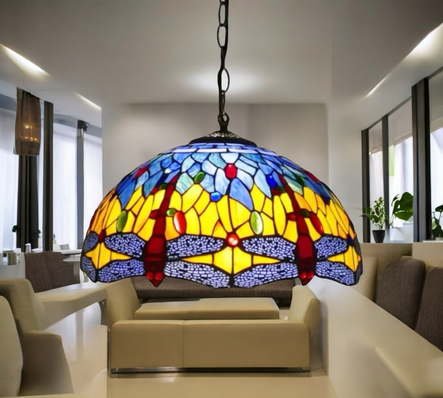 Tiffany Pendant Lamp 40cm shade (16117C)