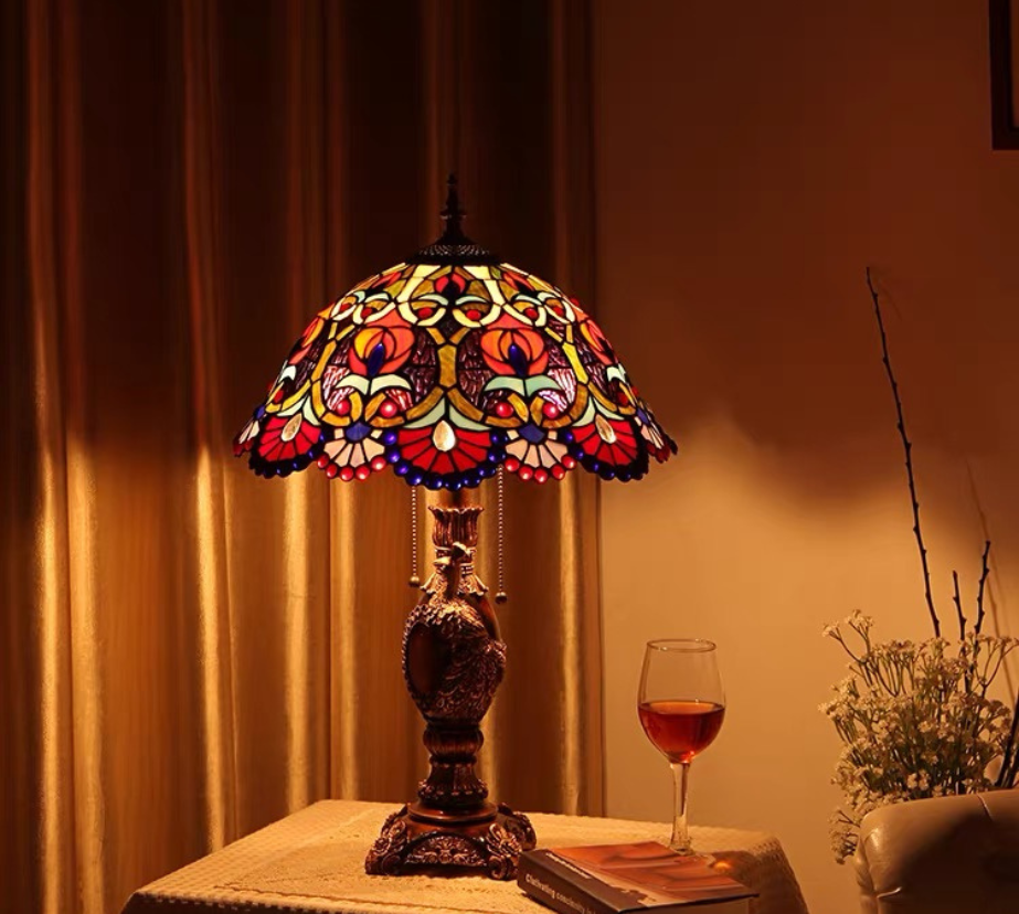 Tiffany Table Lamp 40cm Shade (15025)