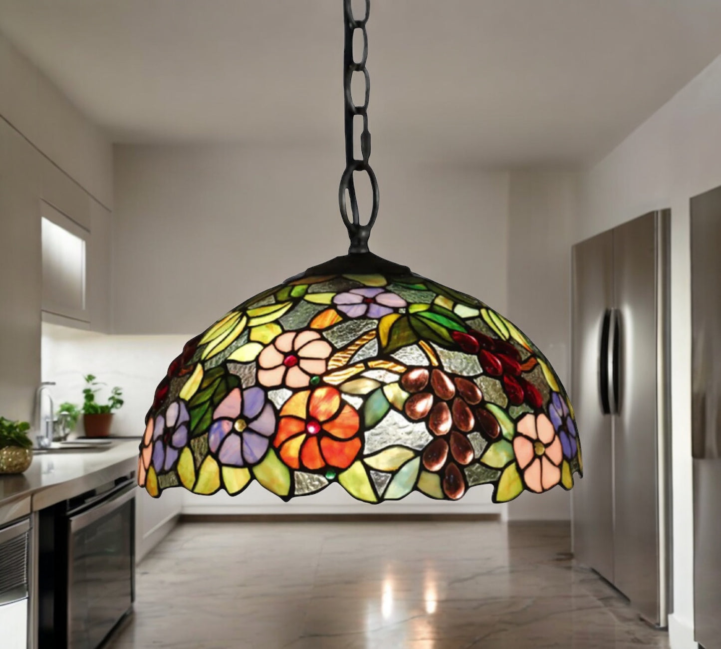 Tiffany Pendant Lamp 40cm shade (16022C)