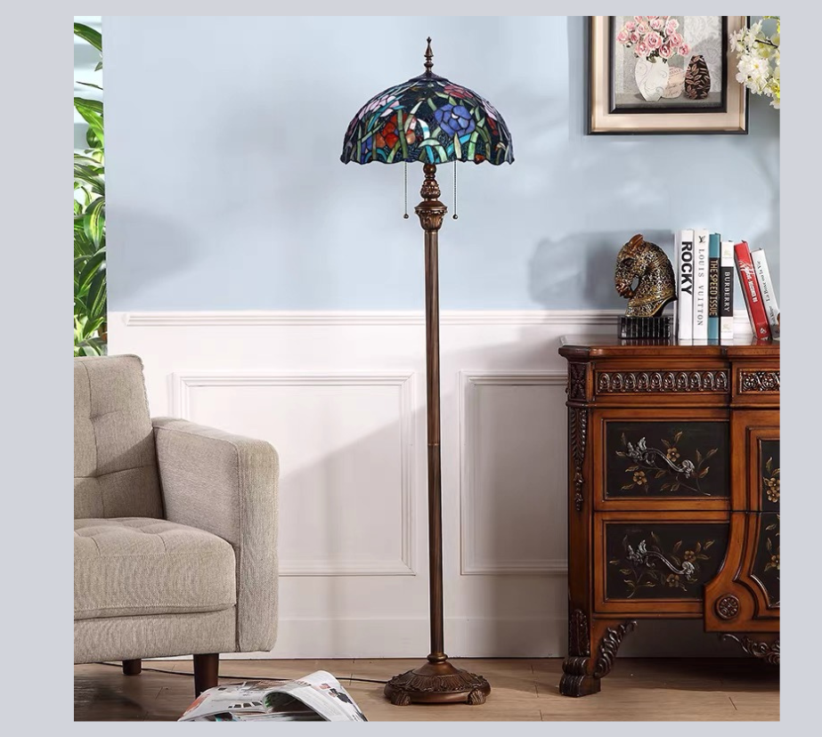 Tiffany Floor Lamp (16073)