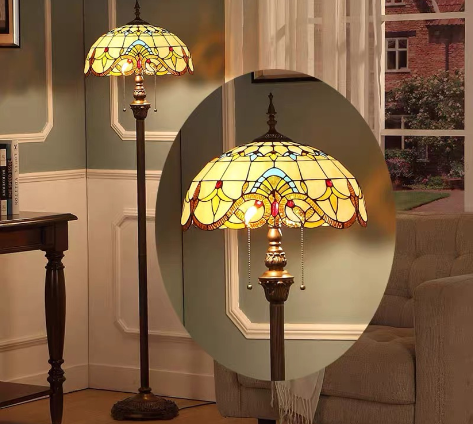 Tiffany Floor Lamp (16025)