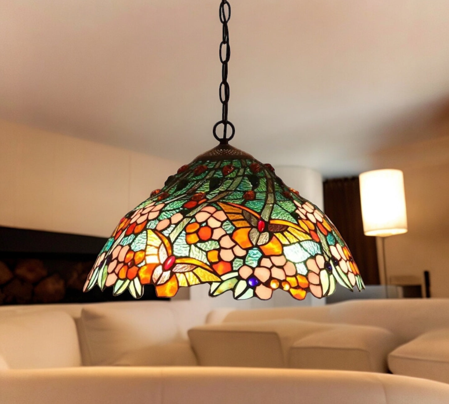 Tiffany Pendant Lamp 40cm shade (16075C)