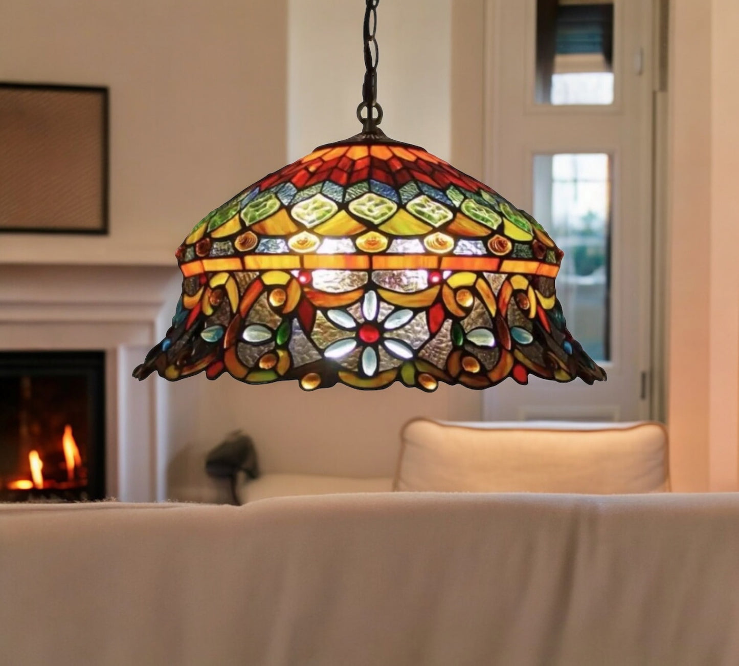 Tiffany Pendant Lamp 46cm shade (19002C)