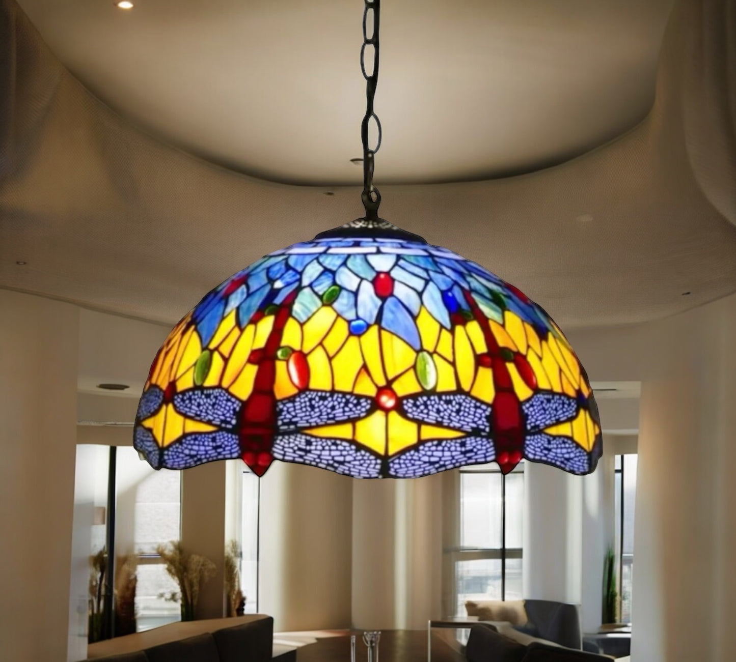 Tiffany Pendant Lamp 40cm shade (16117C)