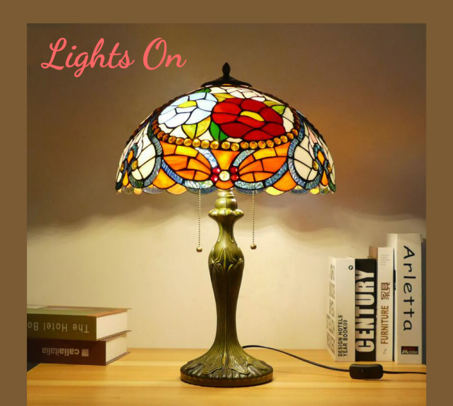 Tiffany Table Lamp 40cm Shade (15030)