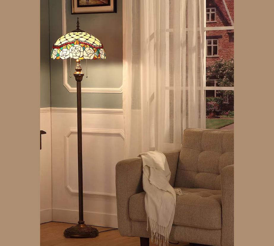 Tiffany Floor Lamp (16032)