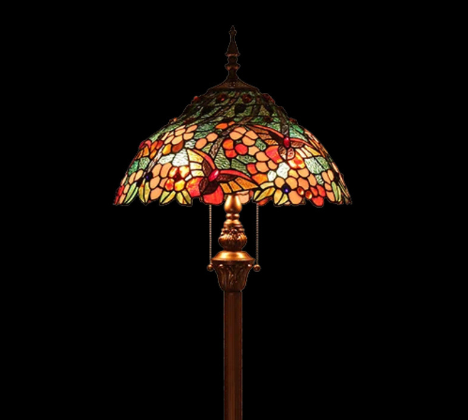 Tiffany Floor Lamp (16075)