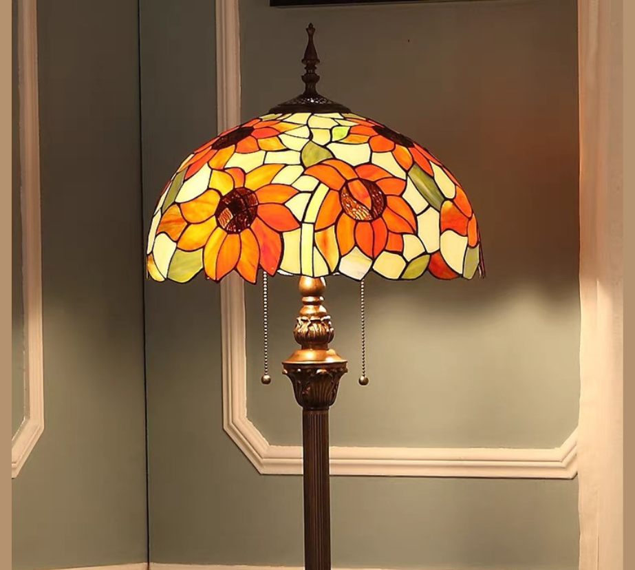 Tiffany Floor Lamp (16068)