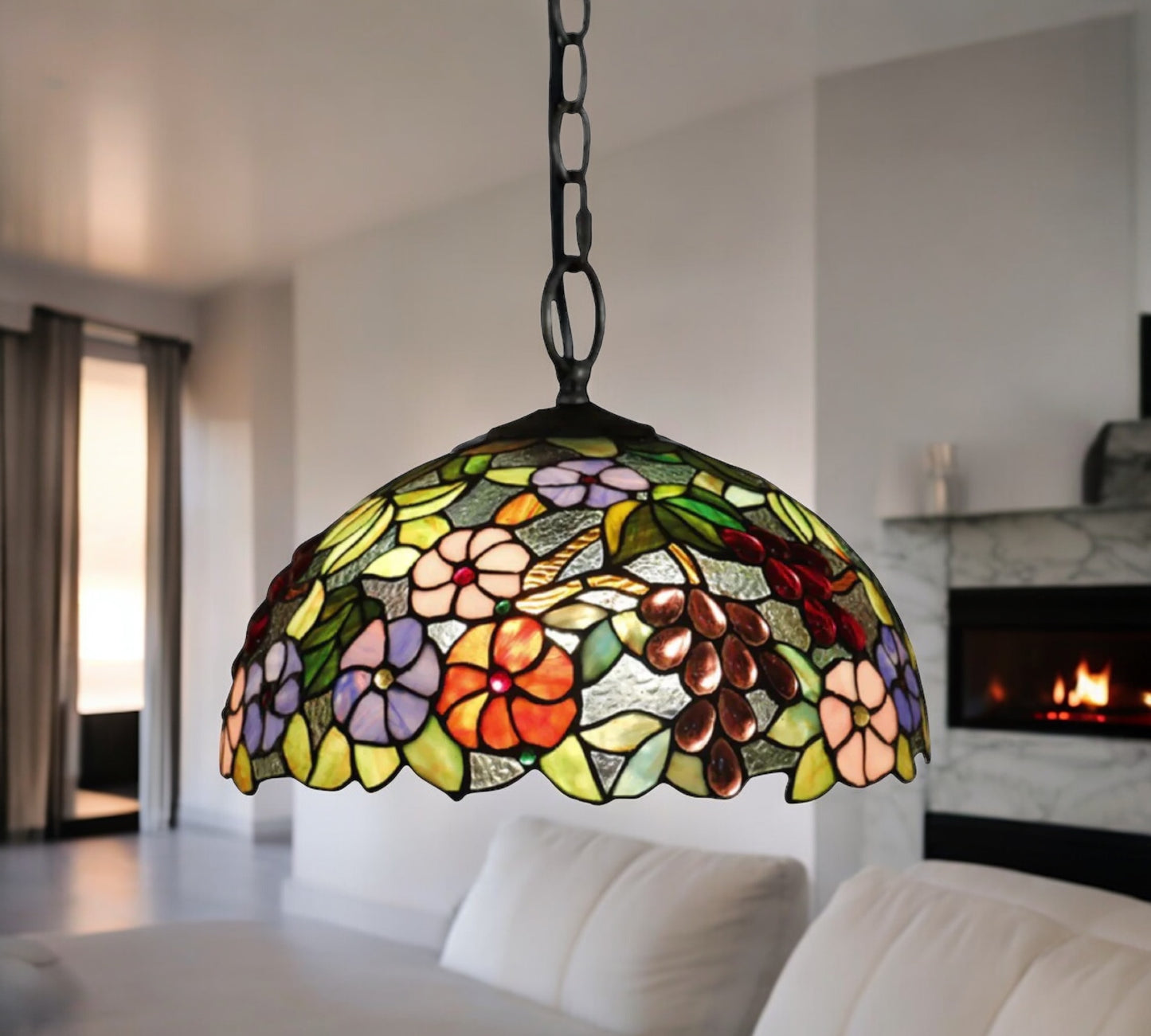 Tiffany Pendant Lamp 40cm shade (16022C)