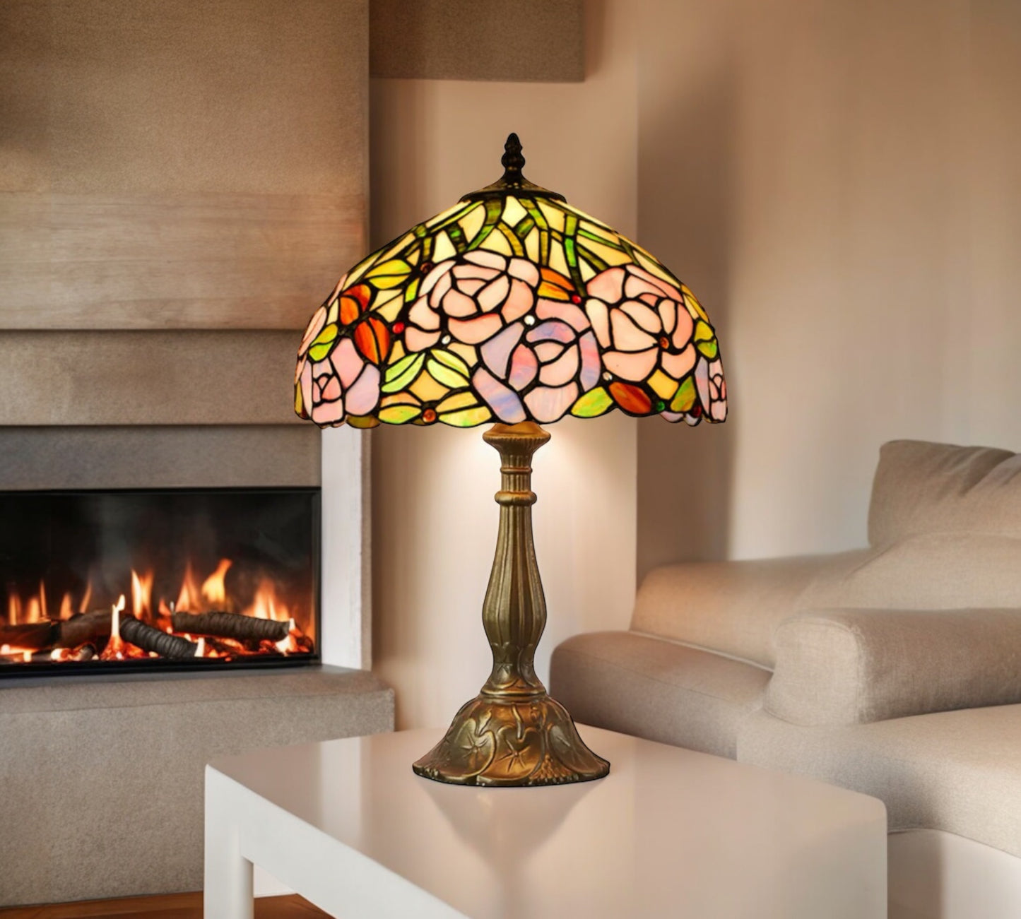 Tiffany Table Lamp (12098)