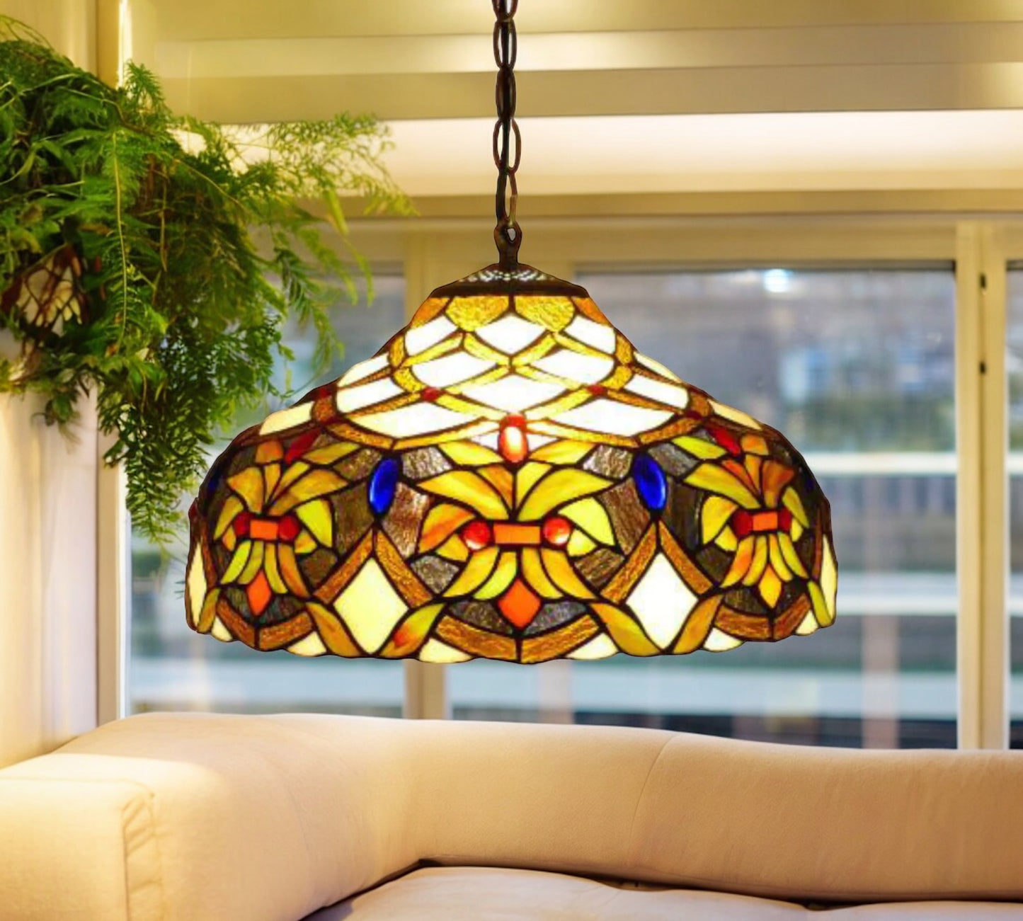 Tiffany Pendant Lamp 40cm shade (15009C)