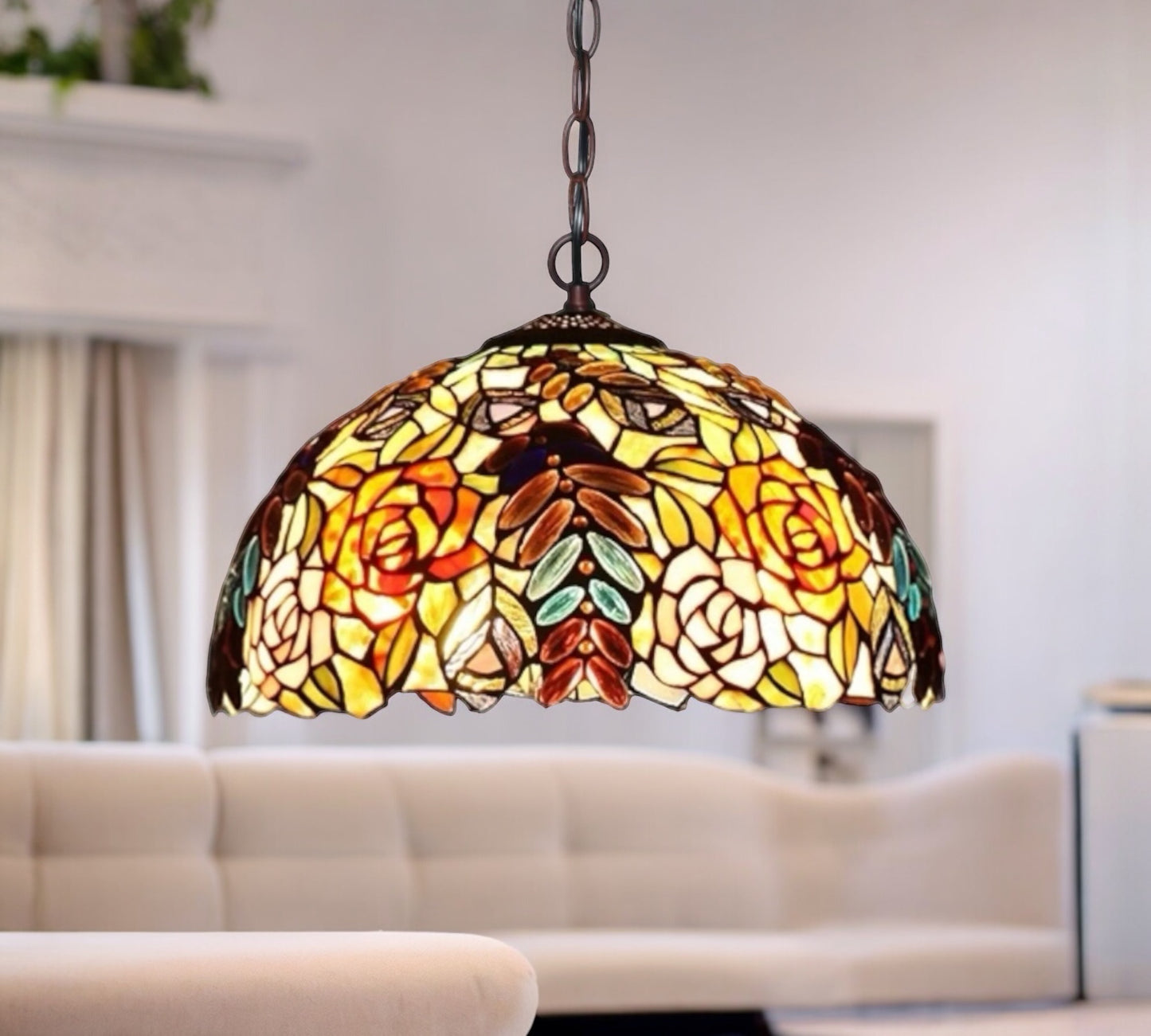 Tiffany Pendant Lamp 40cm shade (16071C)