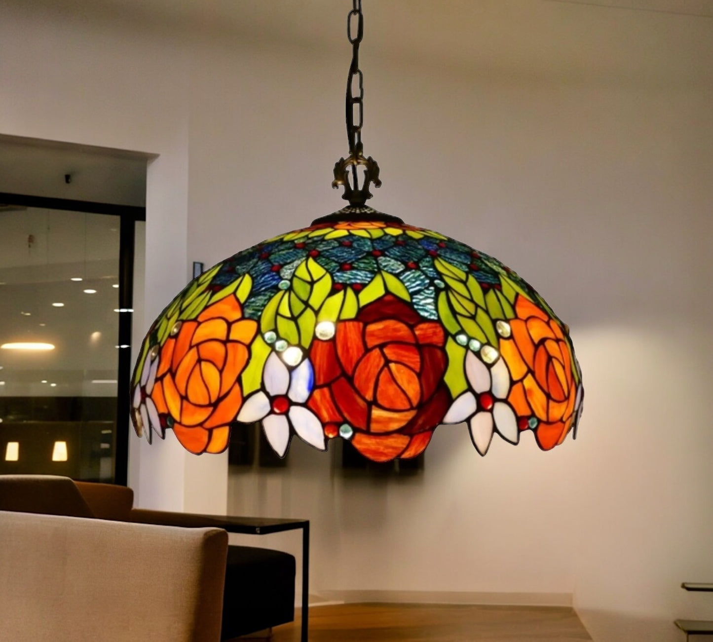 Tiffany Pendant Lamp 40cm shade (16113C)