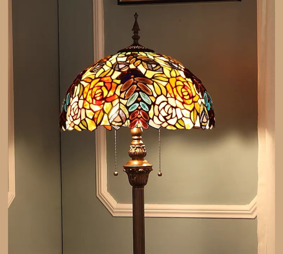 Tiffany Floor Lamp (16071)