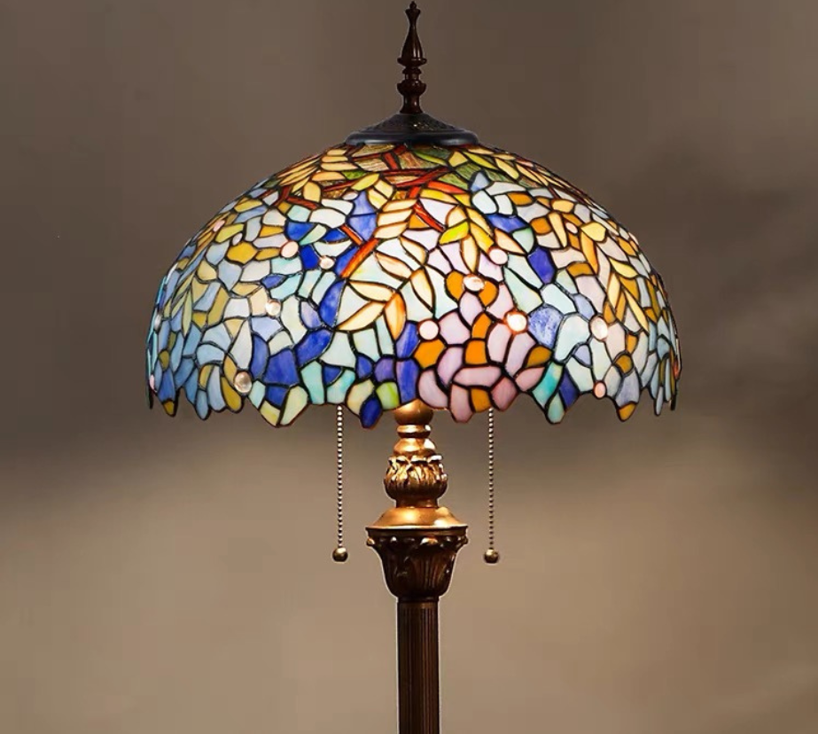 Tiffany Floor Lamp (16038)