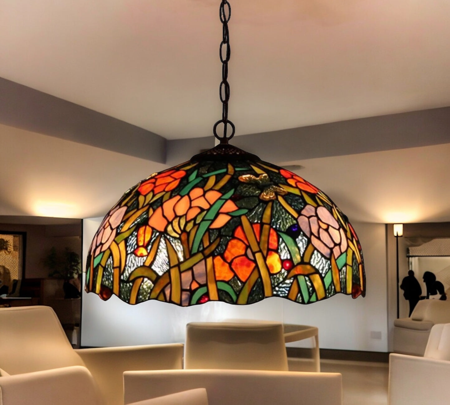 Tiffany Pendant Lamp 40cm shade (16073C)