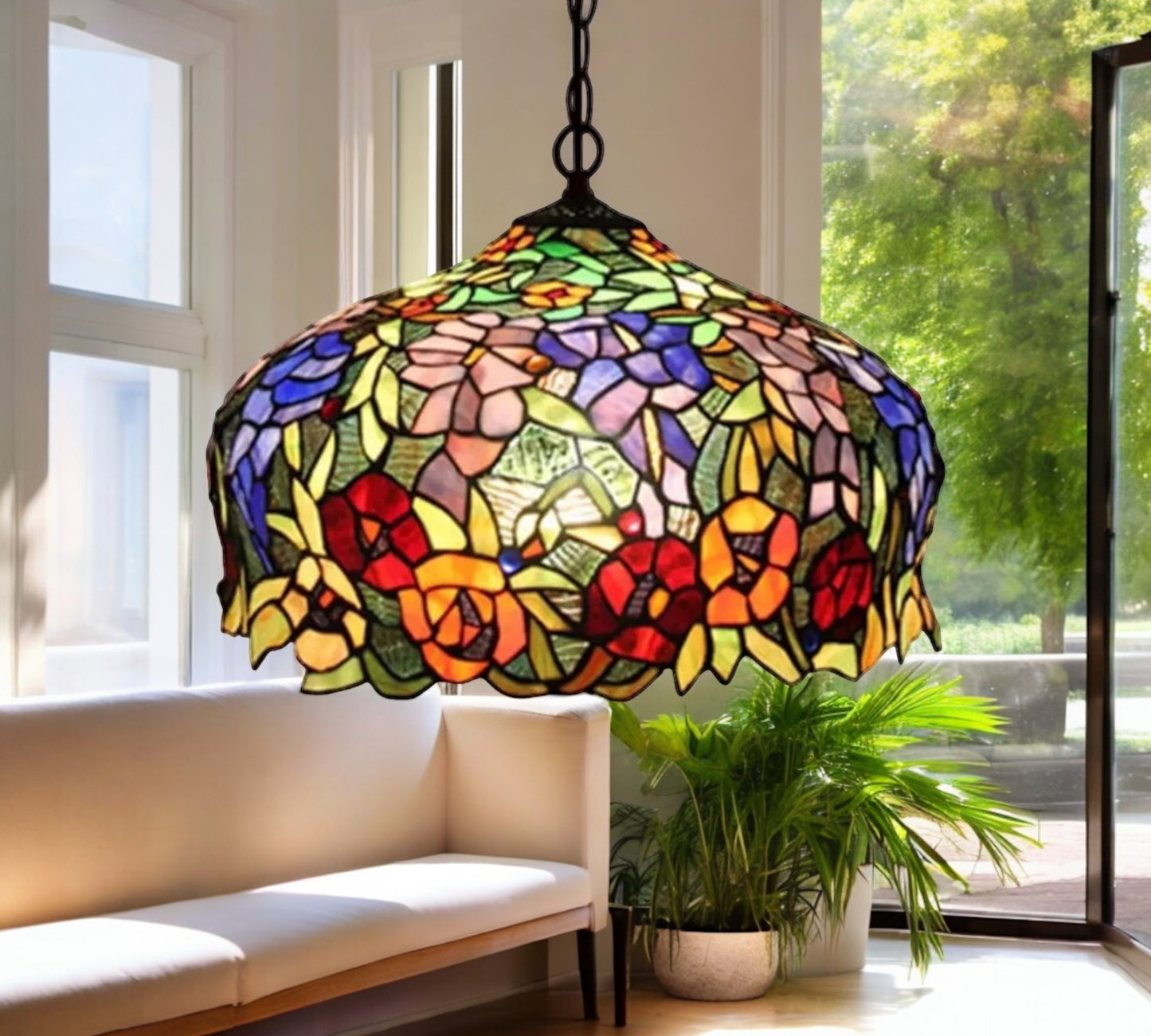 Tiffany Pendant Lamp 45cm shade (16054C)