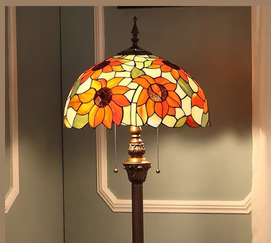 Tiffany Floor Lamp (16068)