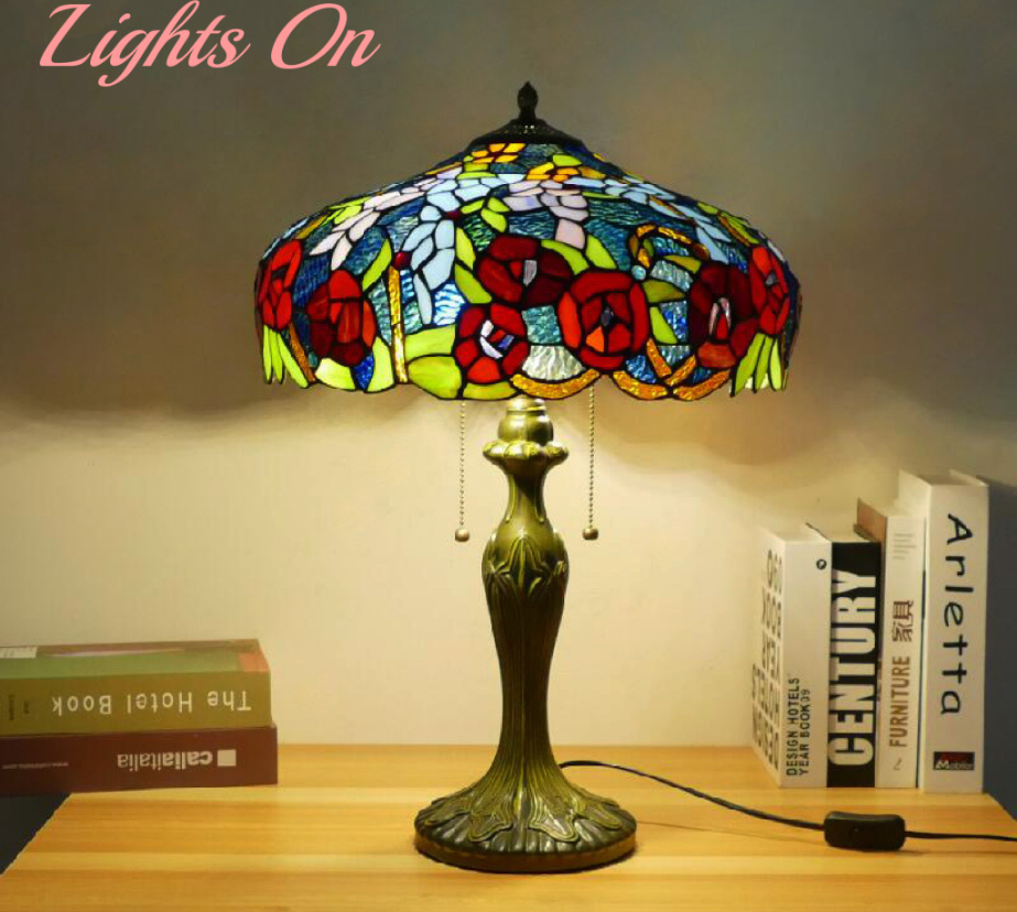 Tiffany Table Lamp 40cm Shade (15034)