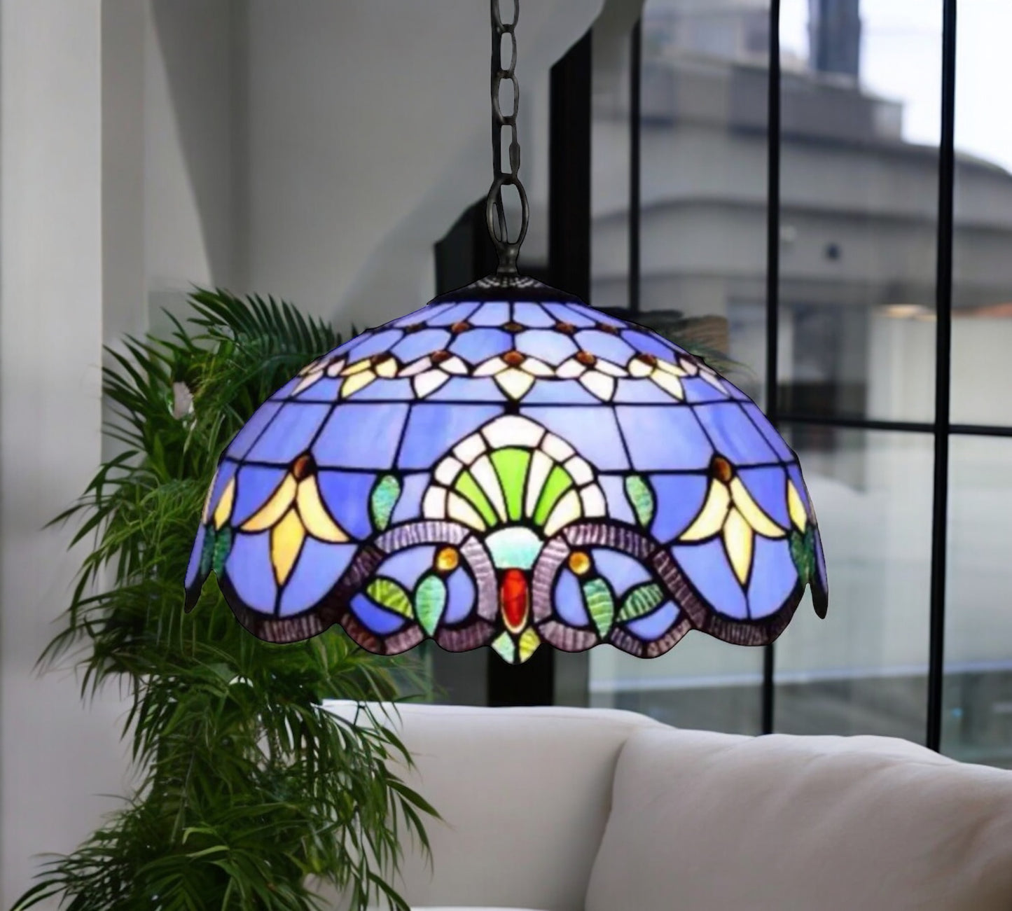 Tiffany Pendant Lamp 40cm shade (16942C)