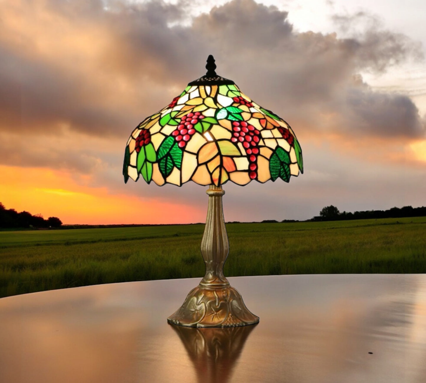 Tiffany Table Lamp (12095)