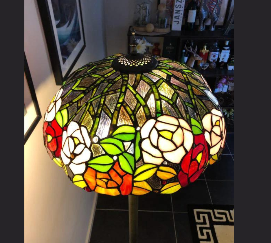 Tiffany Floor Lamp (16078)