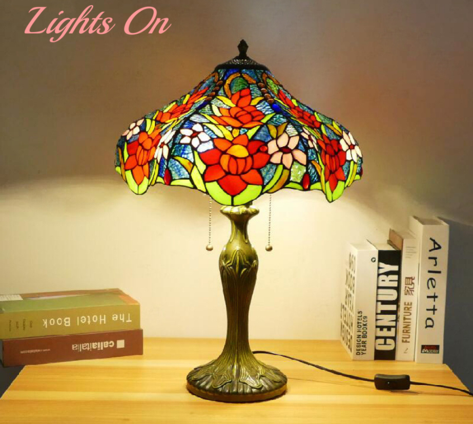 Tiffany Table Lamp 40cm Shade (15035)