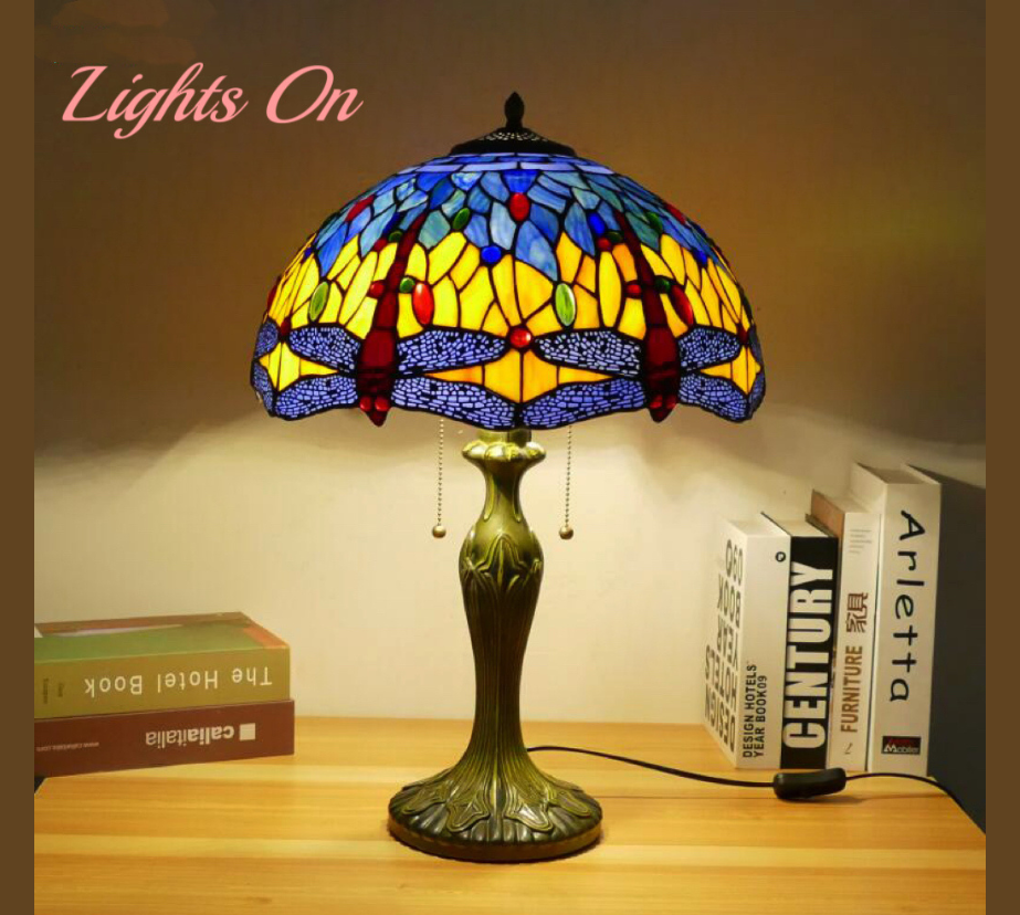 Tiffany Table Lamp 40cm Shade (15037)