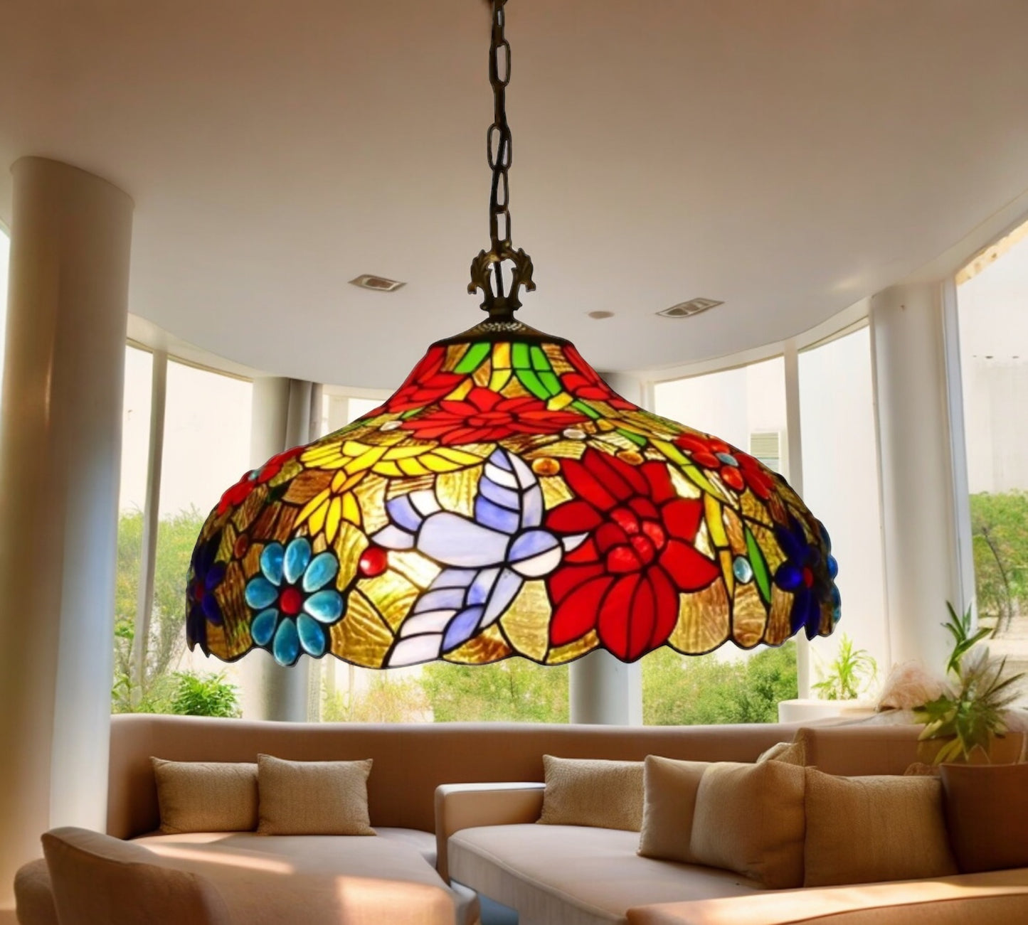 Tiffany Pendant Lamp 40cm shade (16111C)