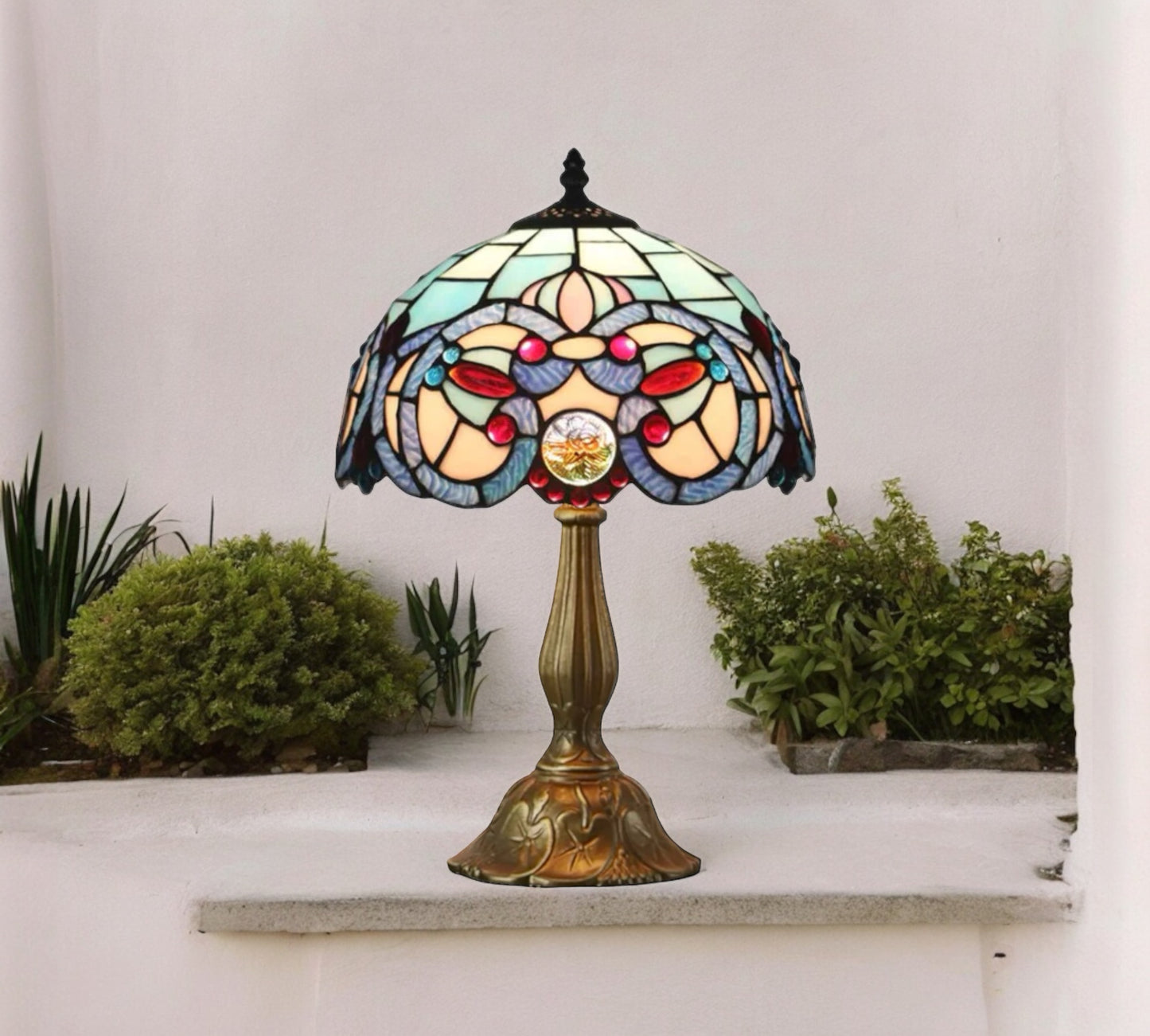 Tiffany Table Lamp (12089)