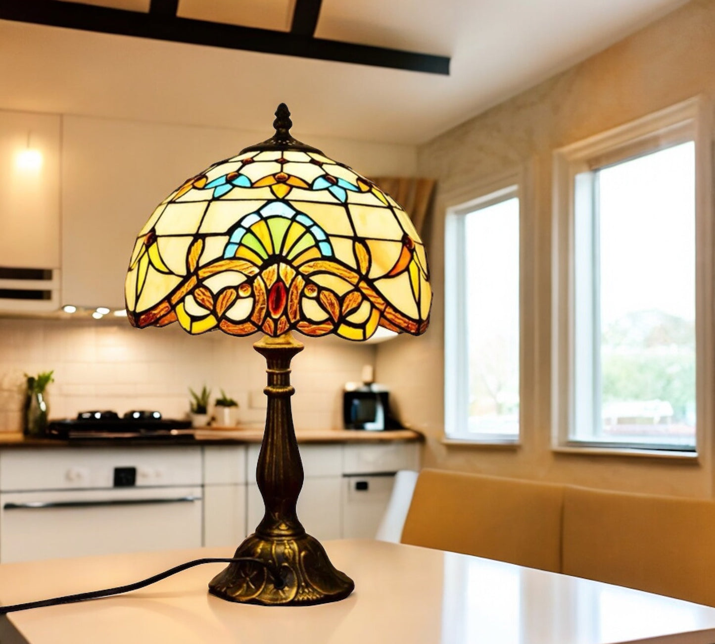 Tiffany Table Lamp (12025)