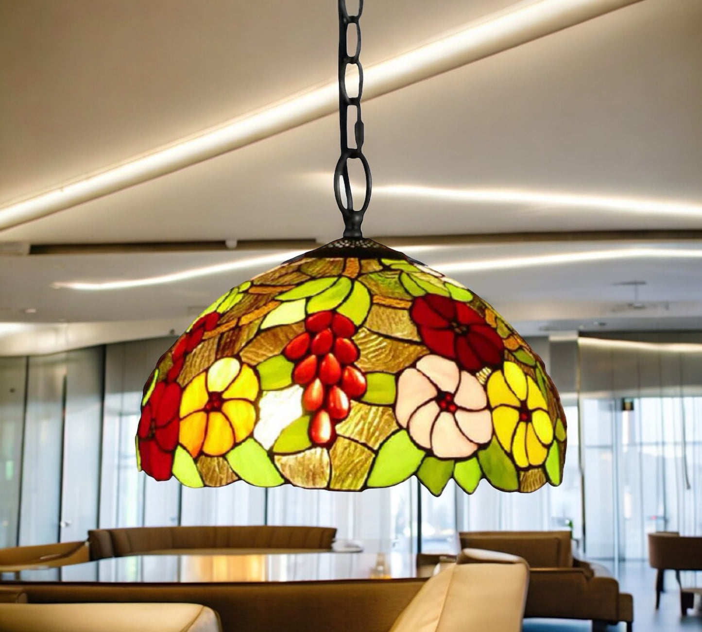 Tiffany Pendant Lamp 40cm shade (16115C)