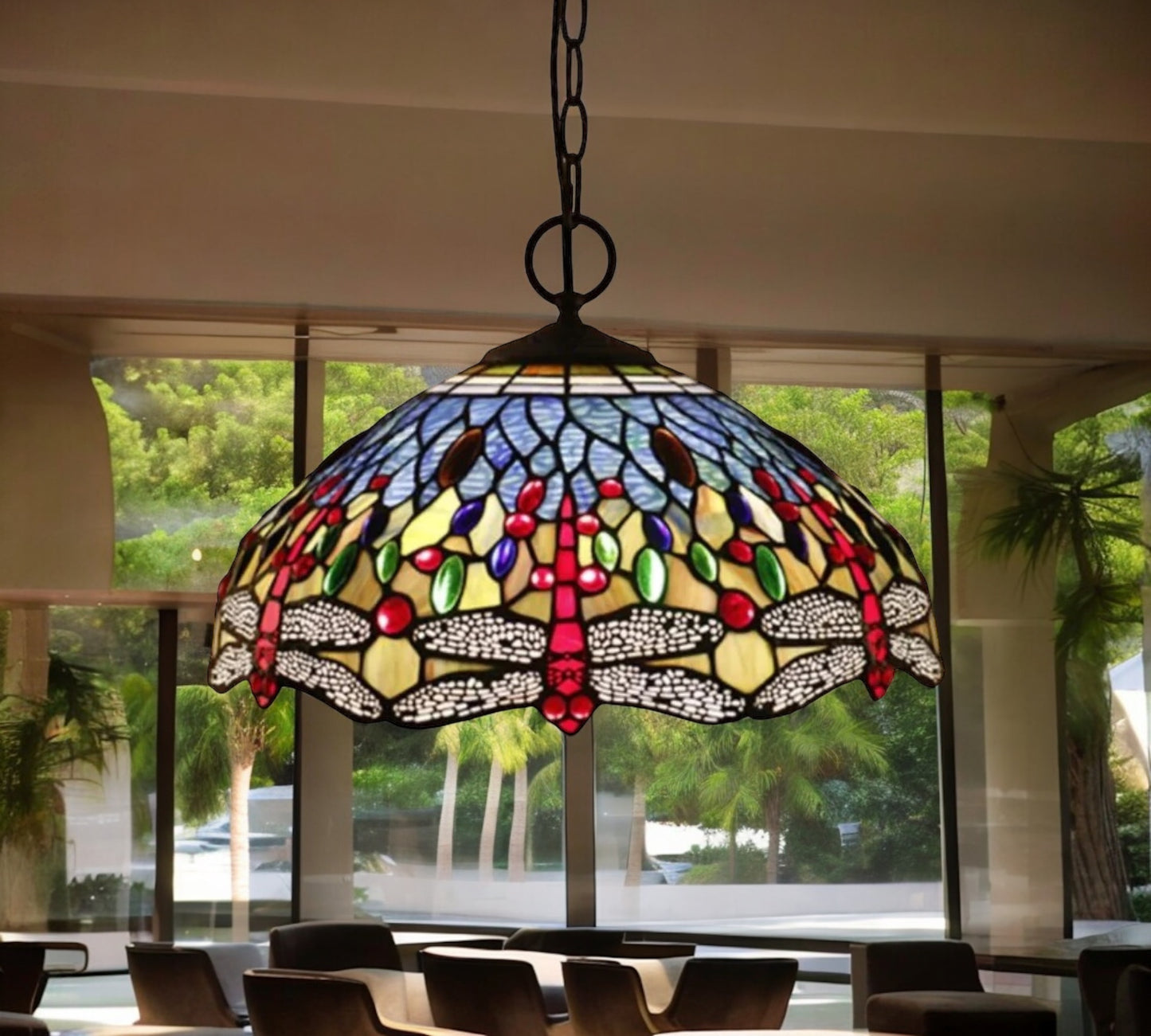 Tiffany Pendant Lamp 40cm shade (16031C)