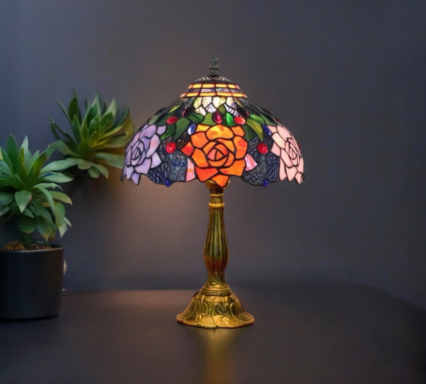 Tiffany Table Lamp (12063)